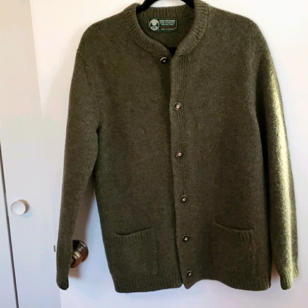 VINTAGE JAGDSTRICKWARE SWEATER